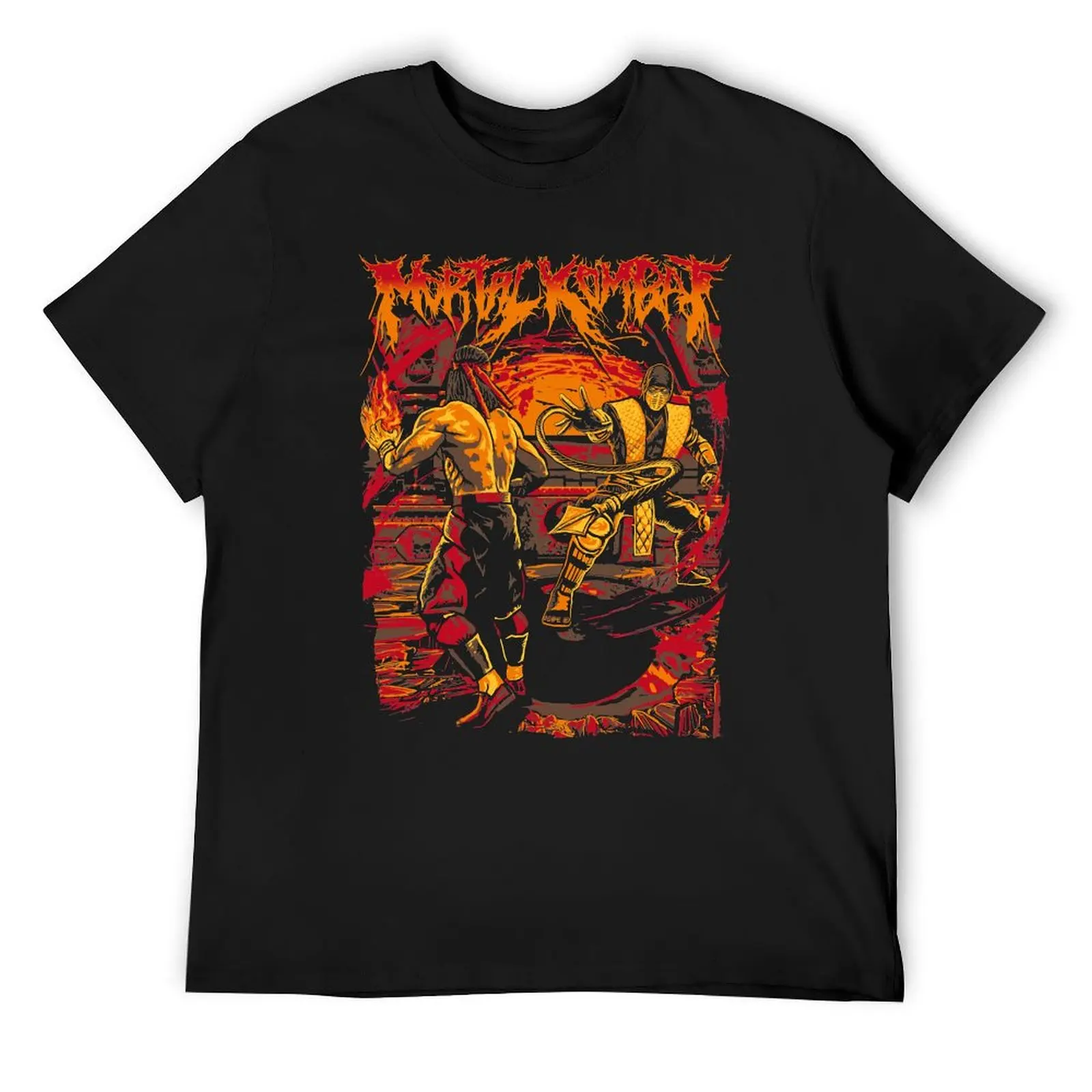 

Mortal Kombat Fan Art T-Shirt vintage clothes funny shirt cotton new gifts and t-shirts funny costumes oversized t shirt men