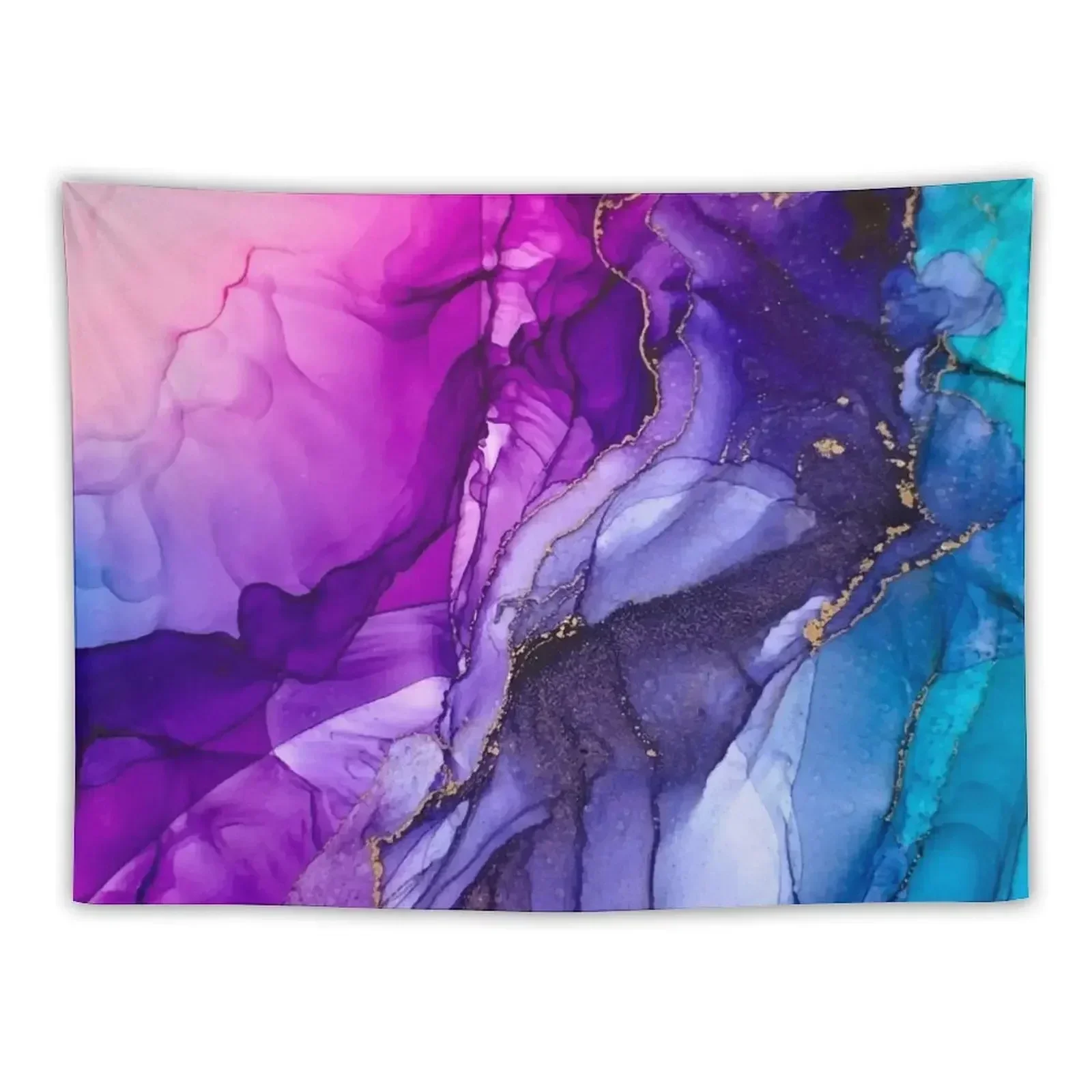 

Abstract Vibrant Rainbow Ombre Tapestry Bedrooms Decor Wall Hanging Decor Wall Decorations On The Wall Tapestry