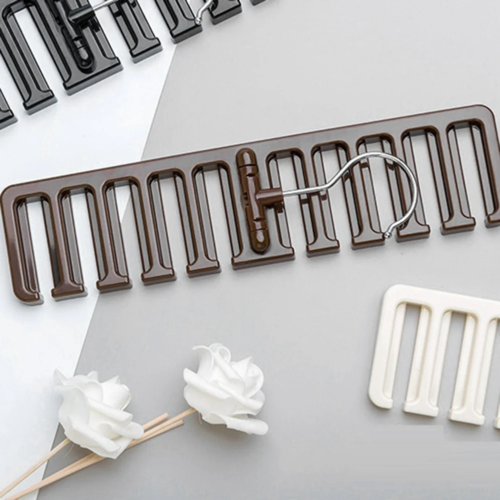 Wielofunkcyjny wieszak na paski A47U, organizer obrotowy na paski do szafy, wieszak na szale, do domu i garderoby.