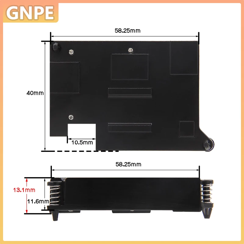 Raspberry Pi 5 Aktiver Kühler-Kühlkörper mit Lüfter