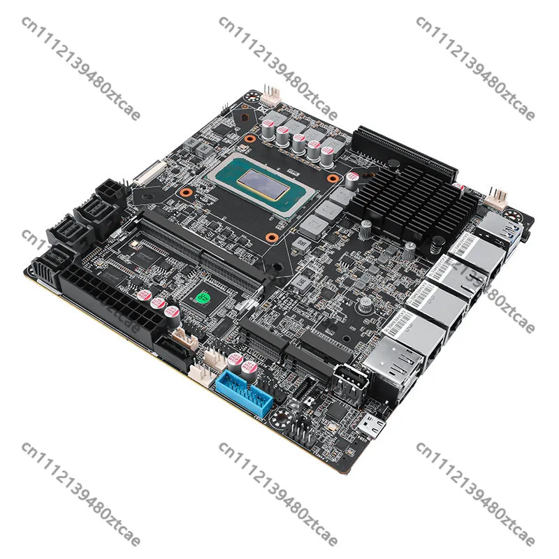 14th Gen Core Ultra NAS Mainboard Ultra5 125H Ultra7 155H Ultra9 185H 12 Bay 10G Ethernet Low Power Storage Motherboard