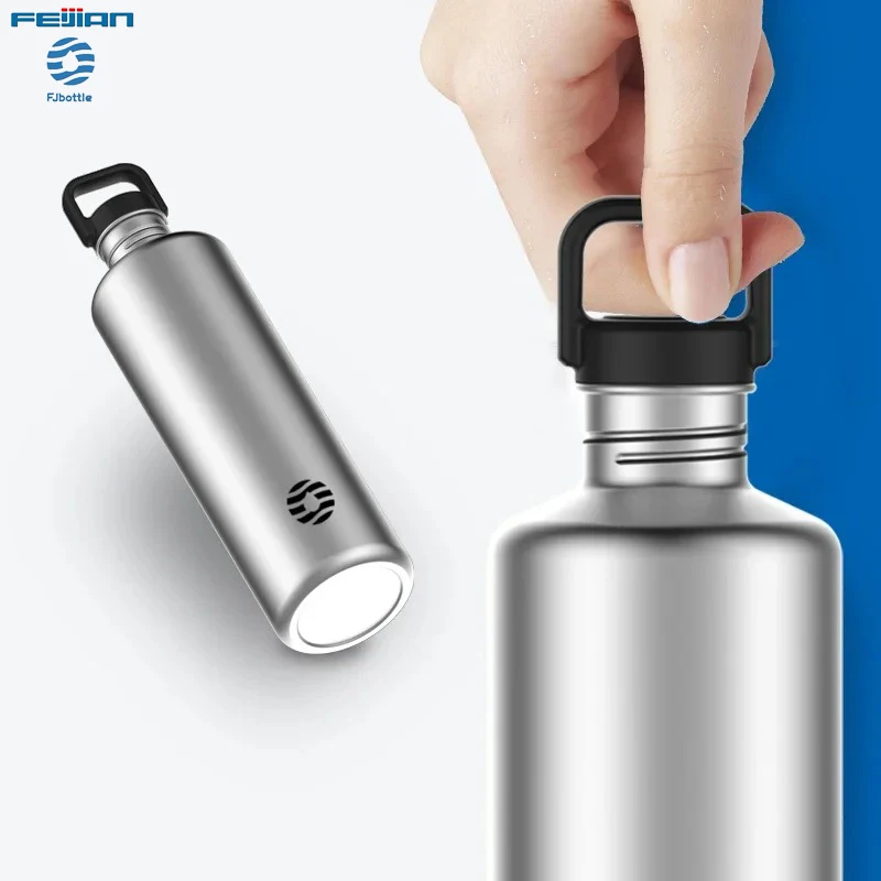 

Fjbottle Stainless Steel Water Bottle 2L Outdoor Travel Cycling Sports Water Bottle Large Capacity Leakproof Bottle with Bag
