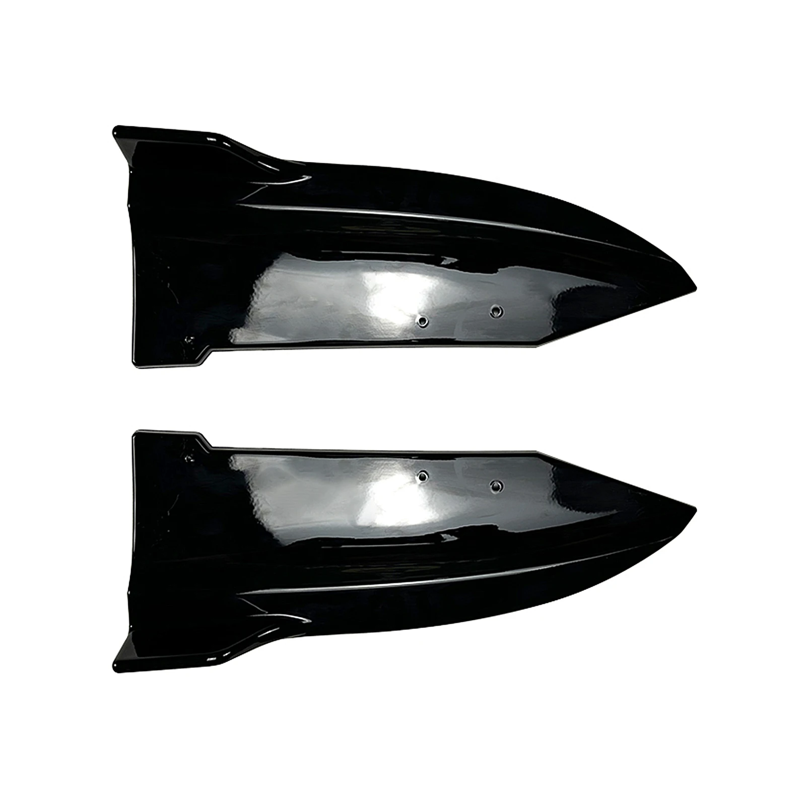 

2PCS Rear Bumper Side Corner Spoiler Cover Trim Boot Splitter For BMW X6 G06 M Sport 2020 2021 2022