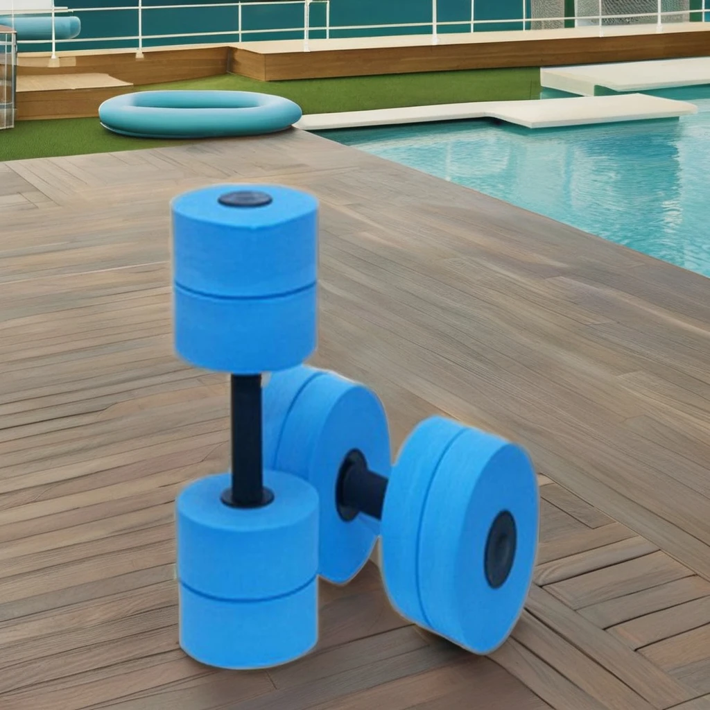 Picture 6: Portable Floating EVA Foam Water Dumbbells for Training