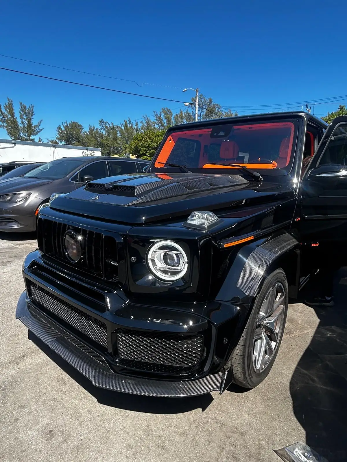 High Quality Bodykit for G-Class W464 2018-2024 Upgrade to B900 Rocket Auto Parts BRS Rocket B900 Dry Carbon Parts