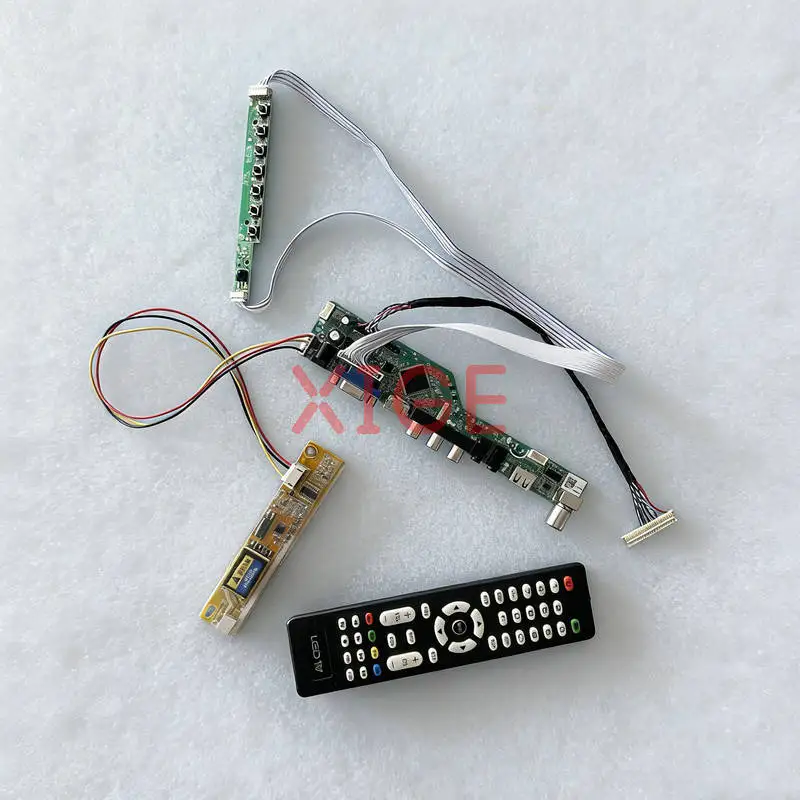 

For HV150UX1 HSD150PU1 IAUX14 ITUX97 Screen Drive Controller Board Kit DIY 1-CCFL 1600*1200 30Pin LVDS USB+AV+VGA+HDMI 1600x1200
