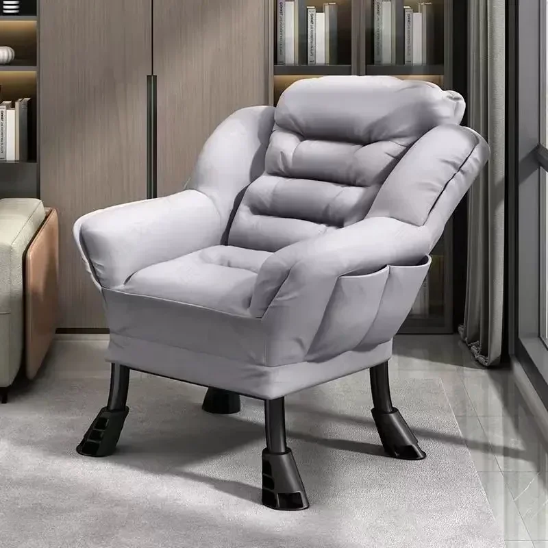 2023 Couch Computer Single Sofa  Home Balcony Lounge Chair Lounge Chair Dormitory Can Lie Back Small Sofa Cafe