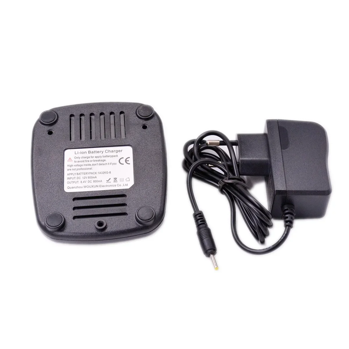 WOUXUN Desktop Charger Tray 1A32KG-8 Base AC US/ EU/ AU /UK Plug Adapter for KGUV3Q UV3Q HAM Radio Accessory