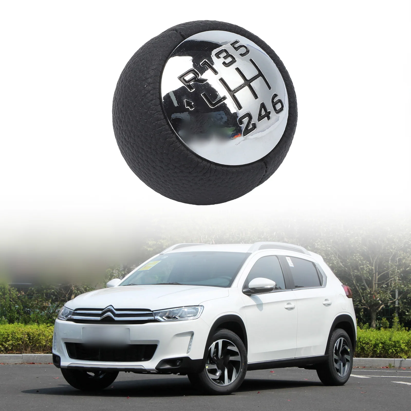 Manual Gear Knob 6-speed Car Shift Knob Car Interior Upgrade Faster And Smoother Shifting High Universality Fitment