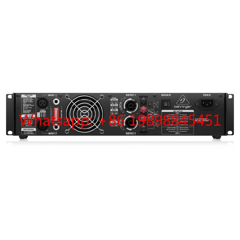 4000W Power Amplifier ATR Professional Stereo (Accelerated Transient Response) Technology