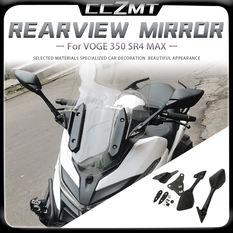 

For VOGE 350 SR4MAX SR4 MAX350 sr4 max 350 Rearview Mirror Fold Forward Modification Accessories New Accessories Mirror Bracket