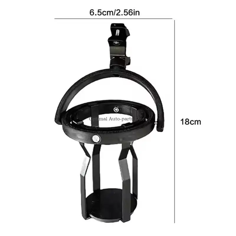 Drink Holder Auto Leveling Cup Holder Clamp Rotating Anti Spill Drink Cage