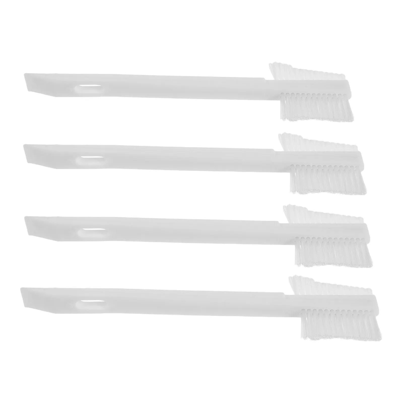 4Pcs Automotive Interior Detailing Brushes Set Dual-Sided Crevice Cleaning Tools for Engine Wheels Small Spaces Nylon Wire