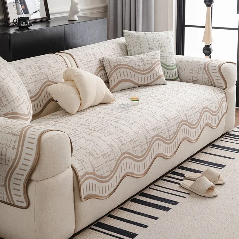 

1 шт., крутой летний чехол для дивана, защита от царапин, пылезащитный универсальный коврик для дивана, легкая нерегулярная защита для мебели для дома