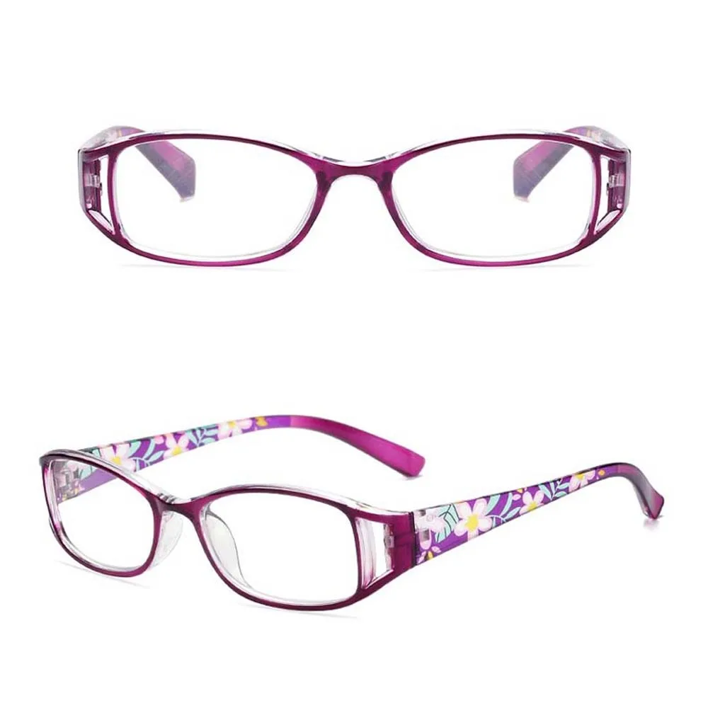 New Alloy Elderly Reading Eyewear PC Resin Folding Presbyopic Glasses Decorative Waterproof Anti Blu-ray Eyewear Gift
