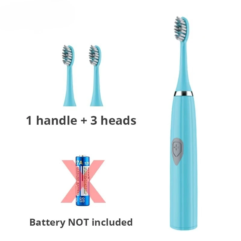 Electric Toothbrush for Adults Soft Bristle Portable Battery Endurance IPX6 Waterproof Intelligent Effective Oral Care