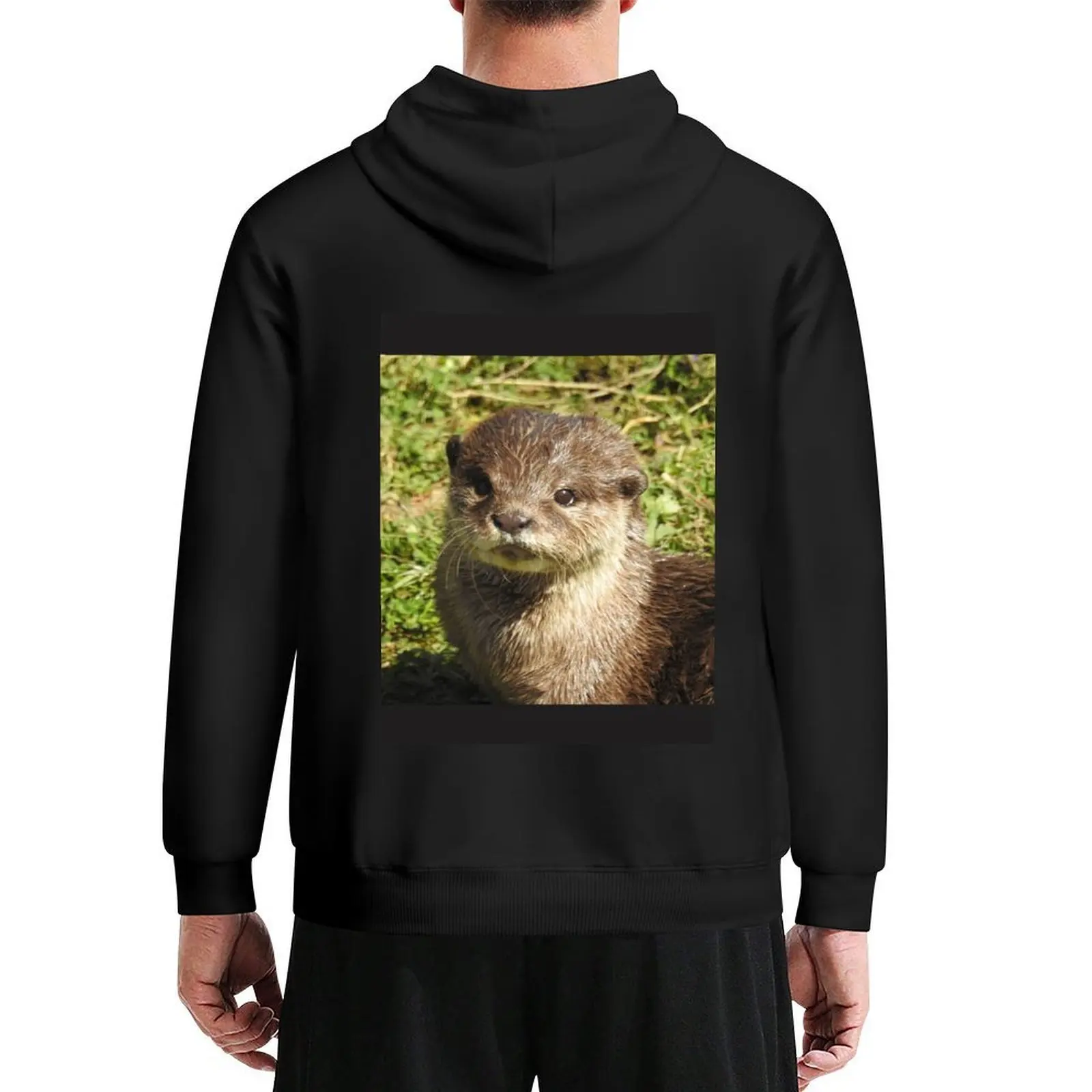 

Rosie the short clawed otter Hoodie anime clothes graphic t shirts men japanese style mens clothing tracksuit