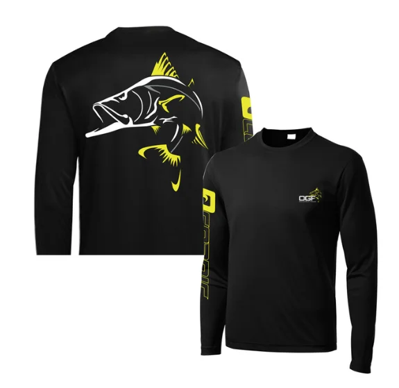 المحيطات والعتاد الصيد قمصان طويلة الأكمام الأشعة فوق البنفسجية حماية الرطوبة فتل التجفيف السريع تنفس قمصان الصيد ملابس الصيد #5