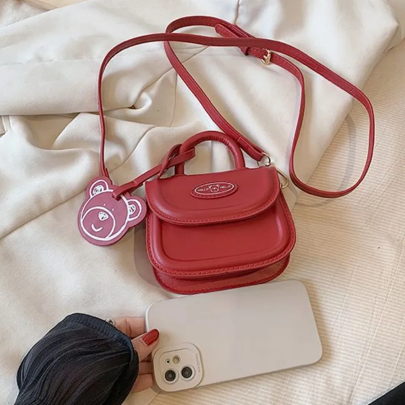 Newest Kids Bags Beautiful Cute Mini Crossbody Bag Lightweight All-Season Small Square Bags Children's Bag Handbag