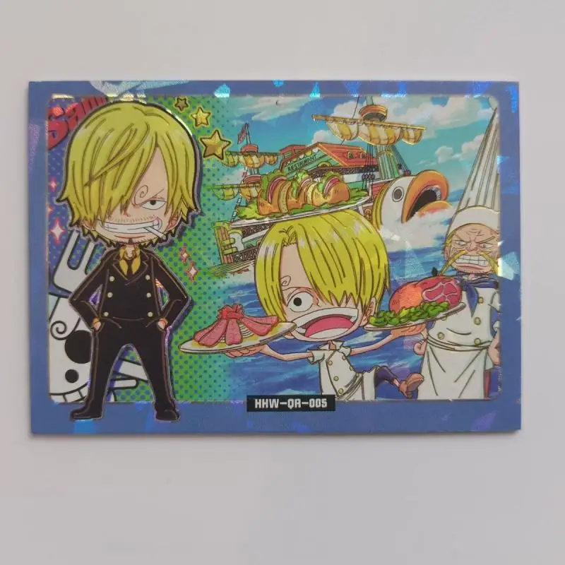 One Piece Neptune Temple Monkey D Luffy Nami Brook Sanji Franky Usopp Boa Hancock Qr Pr Card New Collection Birthday Gifts