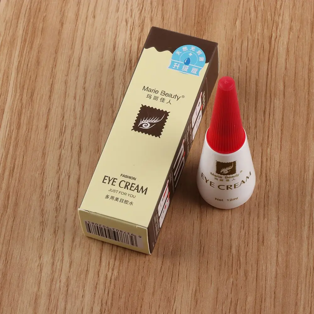 أداة ملحقات مقاومة للماء سريعة الجفاف، غراء رموش لاصق مزدوج الجفن