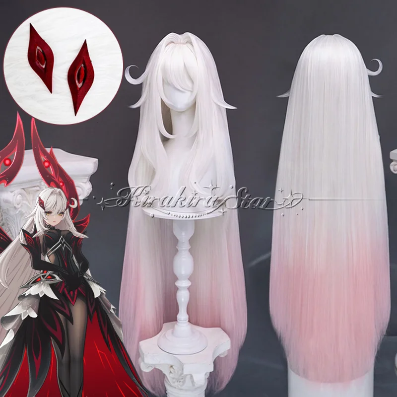 Game Genshin Impact Ronova Cosplay Wig Headwear Ruler of Death Ronova Cosplay Prop Ronova For Hallowmas Party Adult Unisex Prop