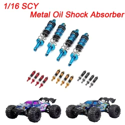 Premium Metal Oil Shock Absorber Damper - Ideal Upgrade for SCY 16101 16102 16103 1/16 RC Cars | Must-Have Accessories