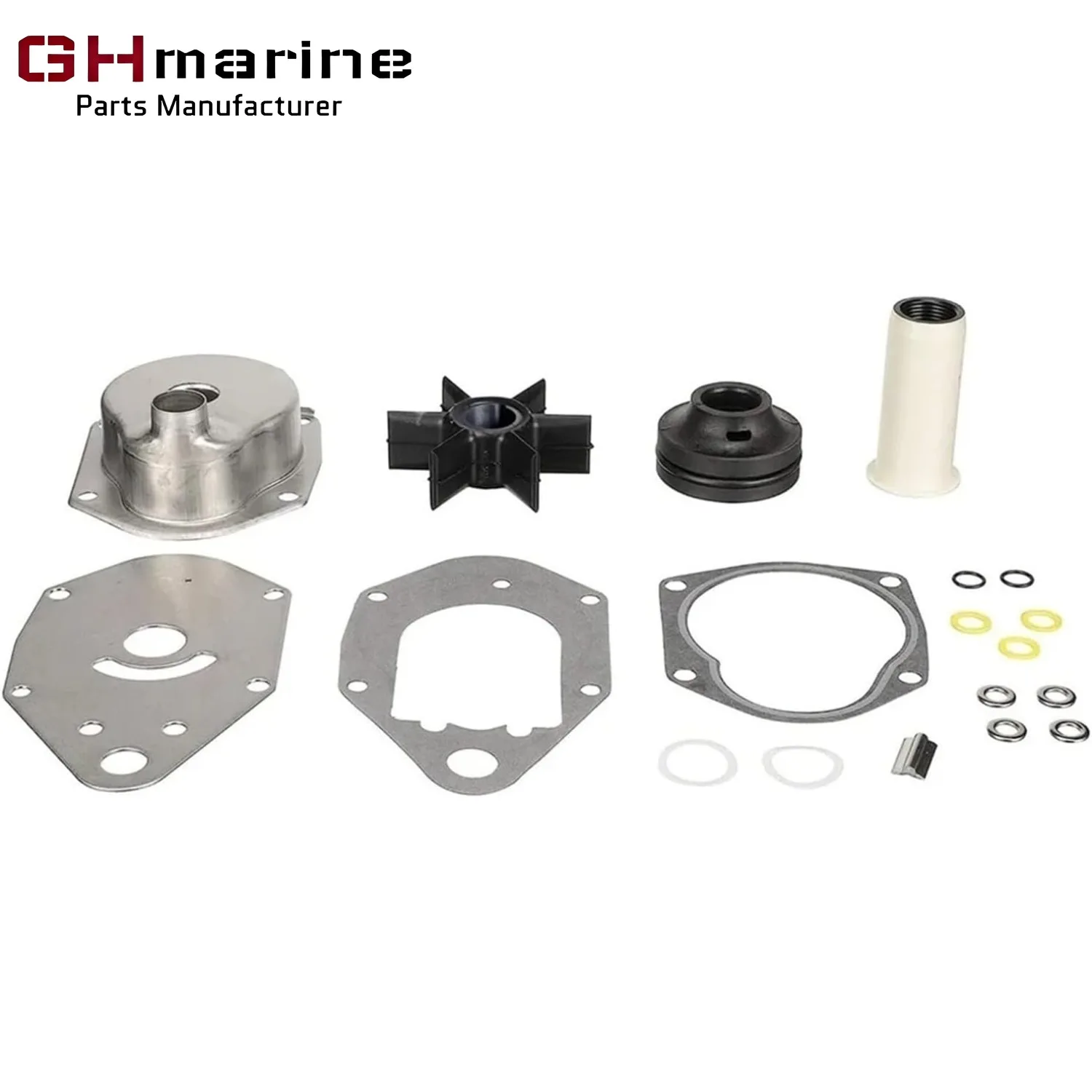 

46-812966A12 812966A11 19453Q2 19453T2 Water Pump Repair Kit for Mercury 40 45 50 60 HP 4 Stroke for Outboard Motor