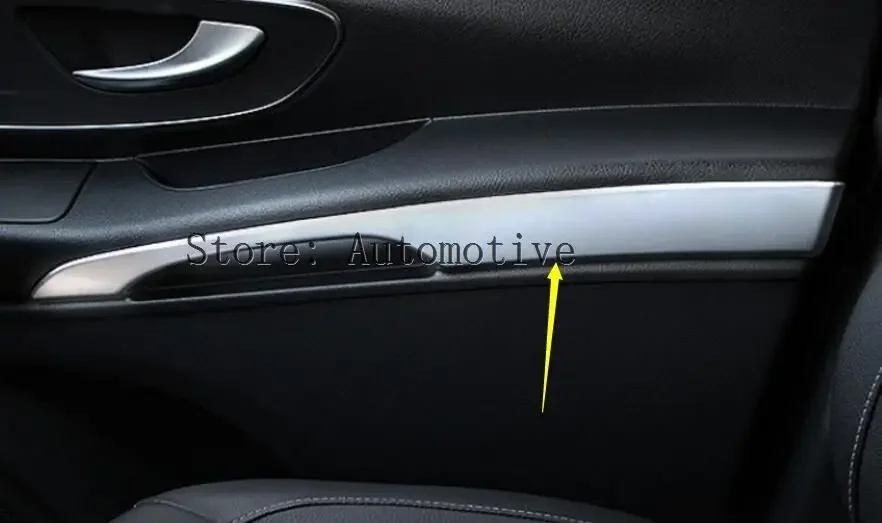 For Mercedes-Benz Vito W447 2014-2017 1819 2020 Inner Front Door Armrest Decoration Trim car-styling auto accessories