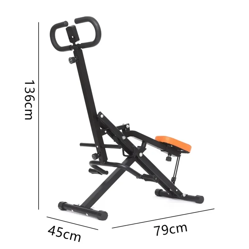 Household Abdominal Shaping Horse Riding Machine Indoor Aerobic Exercise Fitness Equipment Pull Rope Waist Hip Lift Device