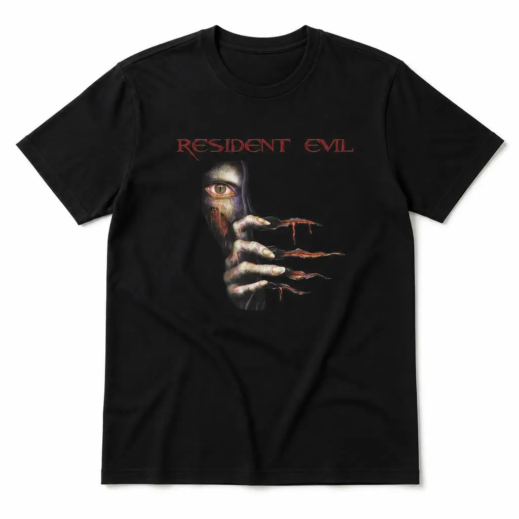 Residents Evils Creepy Eye Men Retro T Shirt 100% Cotton Clothing Fun Short Sleeve Tee Gift T-Shirts