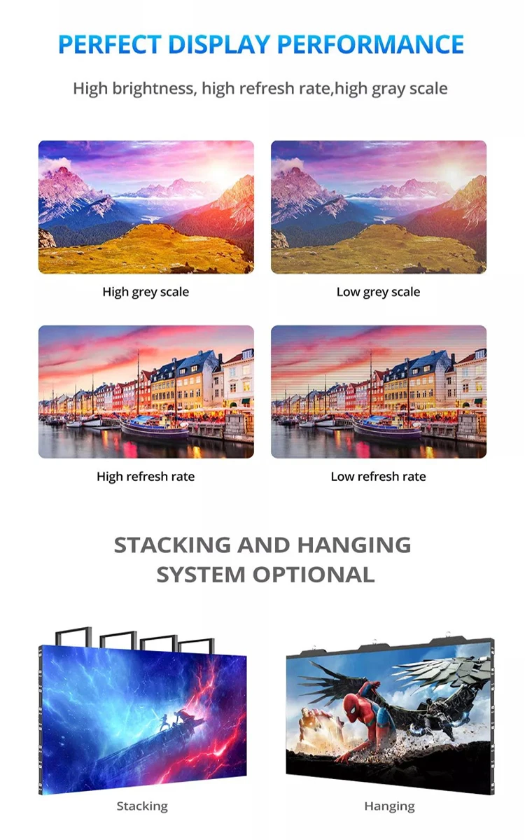 Chinees fabrieksmodel P3.9 Indoor HD Slim LED display paneel, goede prijs, videoscherm voor podium achtergrondverhuur LED