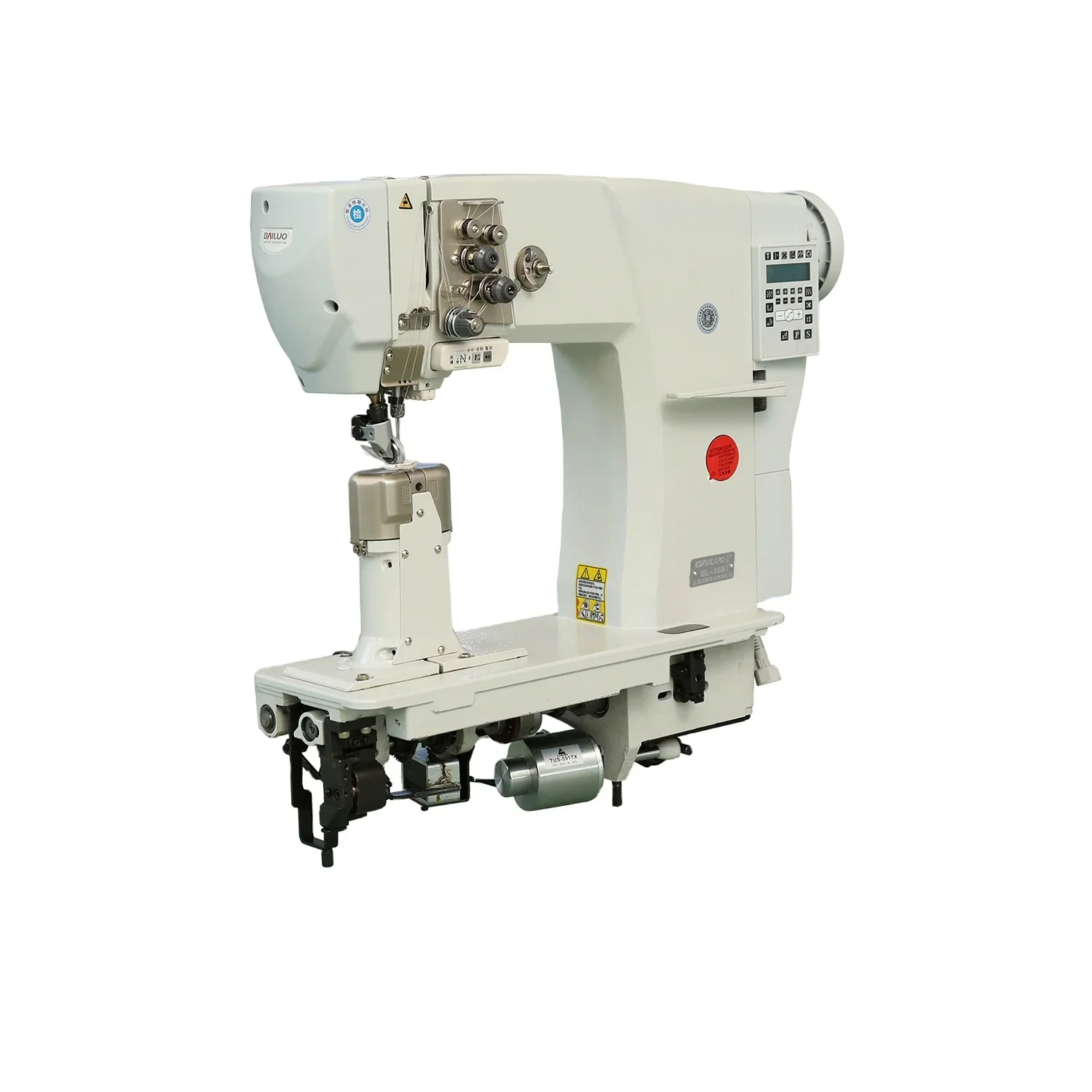 

Walking foot industrial double needle lockstitch typical sewing machine