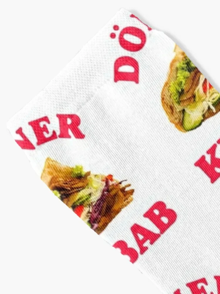 D?ner Kebab - as made in Berlin, Cologne, Hamburg and Munich Socks moving stockings anime Ladies Socks Men's