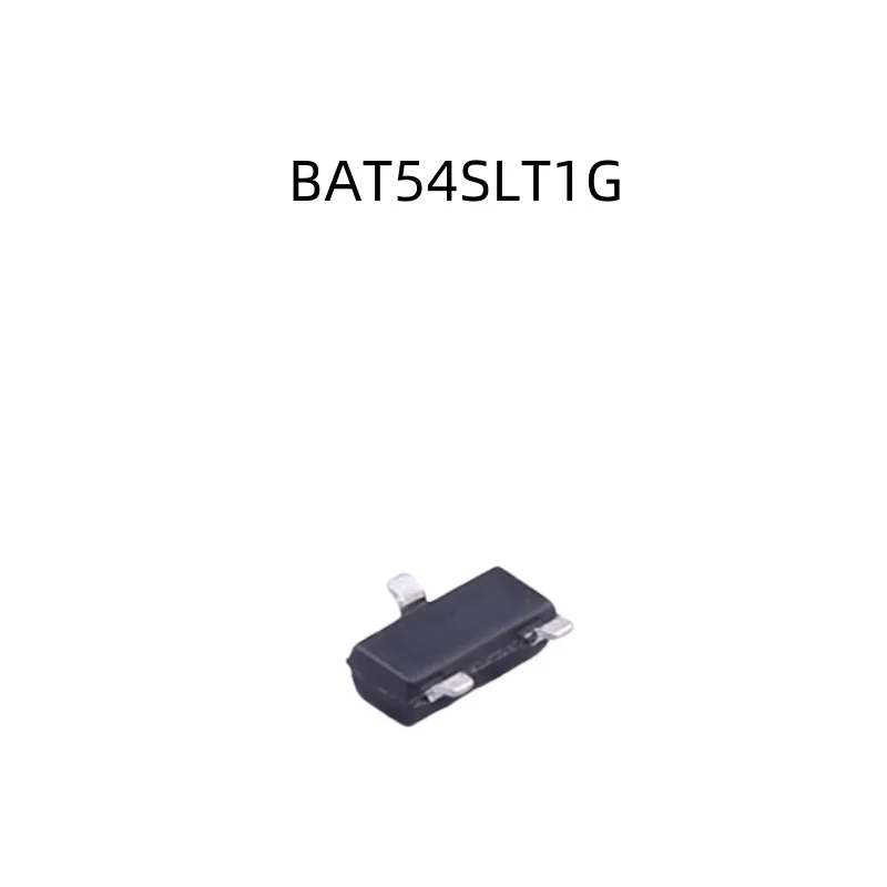 Original Stock BAT54 Integrated Circuit BAT54SLT1G SOT-23 Schottky Diode 30V 225mW Dual Electronic IC Chip New