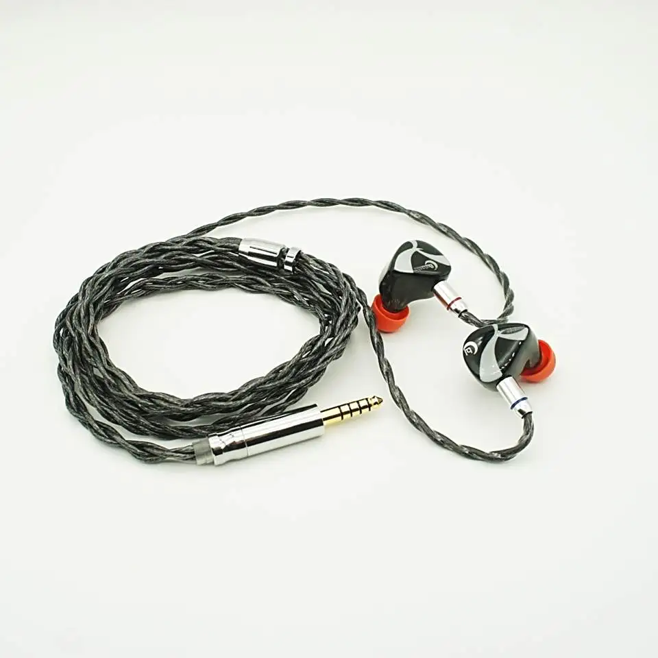 Night Oblivion Butastur 10 BA 2Pin 0.78mm HiFi Audiophile داخل الأذن سماعة IEM مع مفاتيح #5