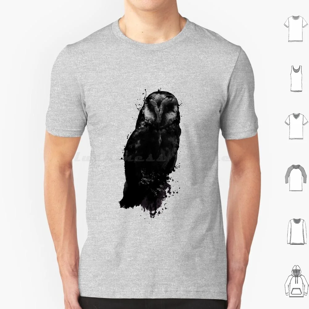 

The Owl T Shirt Men Women Kids 6xl Owl Bird Prey Animal Spatter Manipulation Wildlife Wild Nature Outdoors