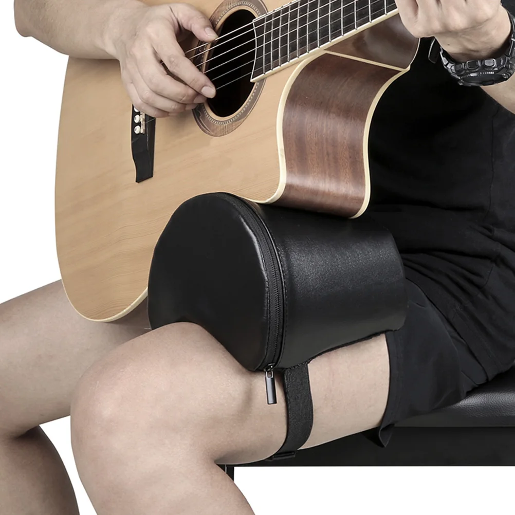 

1PC Guitar Support Cushion for Acoustic Classical Bass Lightweight Portable Rest Pad Black Easy Storage Multi functional