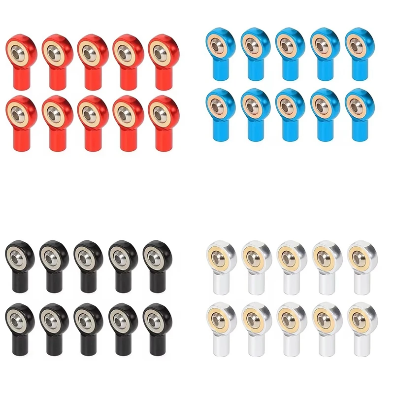 حامل طرف الكرة بقضيب ربط لنموذج سيارة بتحكم عن بعد ، قارب ، طائرة ، شاحنات ، M2.5 ، 10