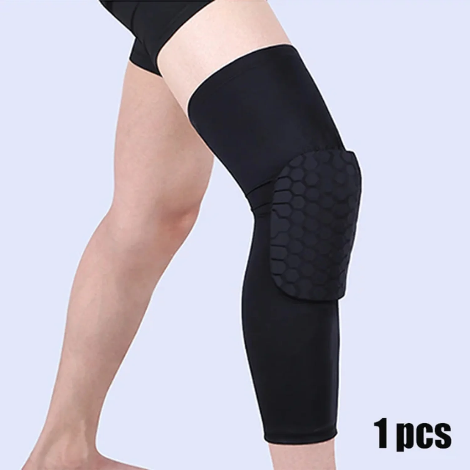 1 PCS Knee Pads Basketball Kneepads Compression Sports Honeycomb Pad Collision Avoidance  Volleyball Football Cycling Running