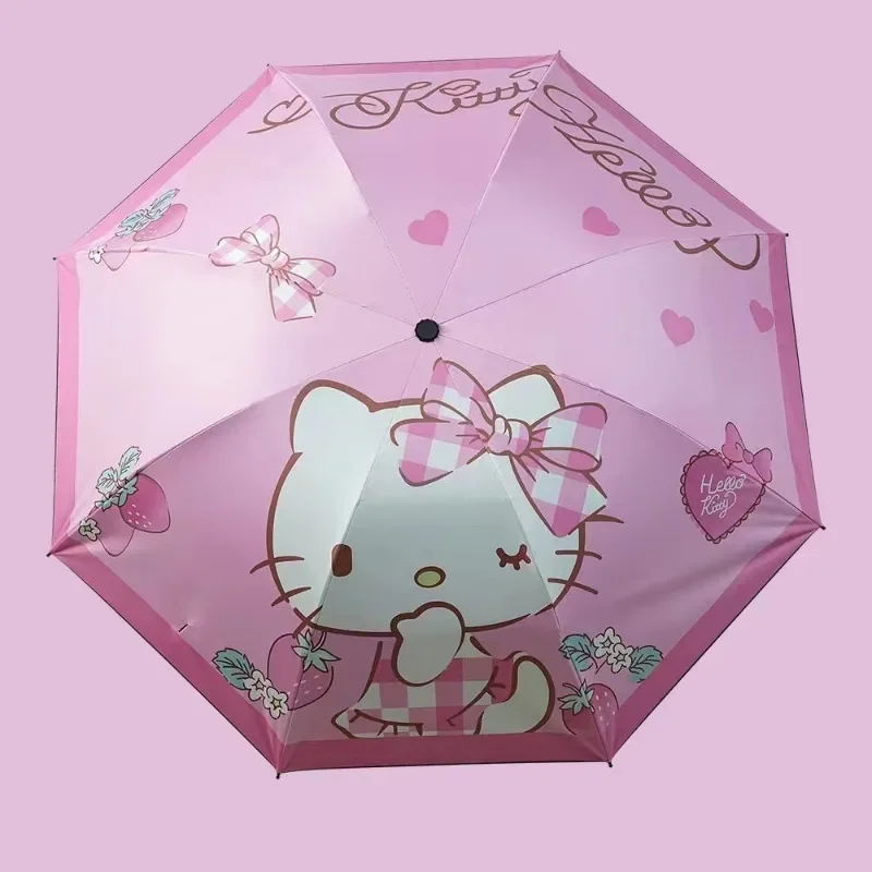 Sanrio cartoon anime Umbrella Anime Hello Kitty Cinnamon Roll Sun Umbrella cute Black beauty My melody children's umbrella