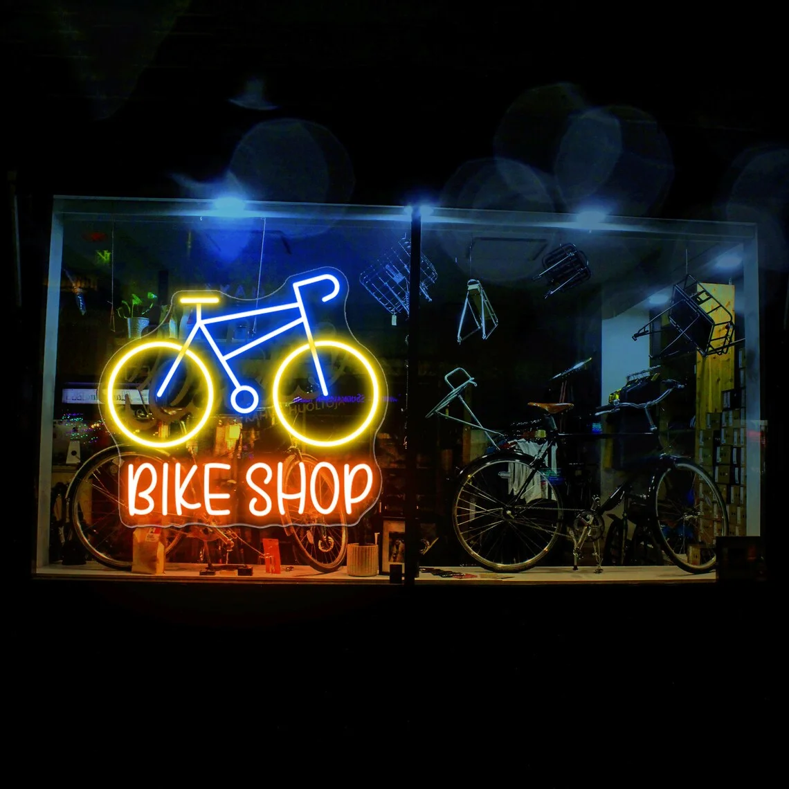 Custom Bike Sign Bicycle LED Neon Sign Bicycle Wall Decor Cyclist Led Neon Sign Bicycle Lover Gift