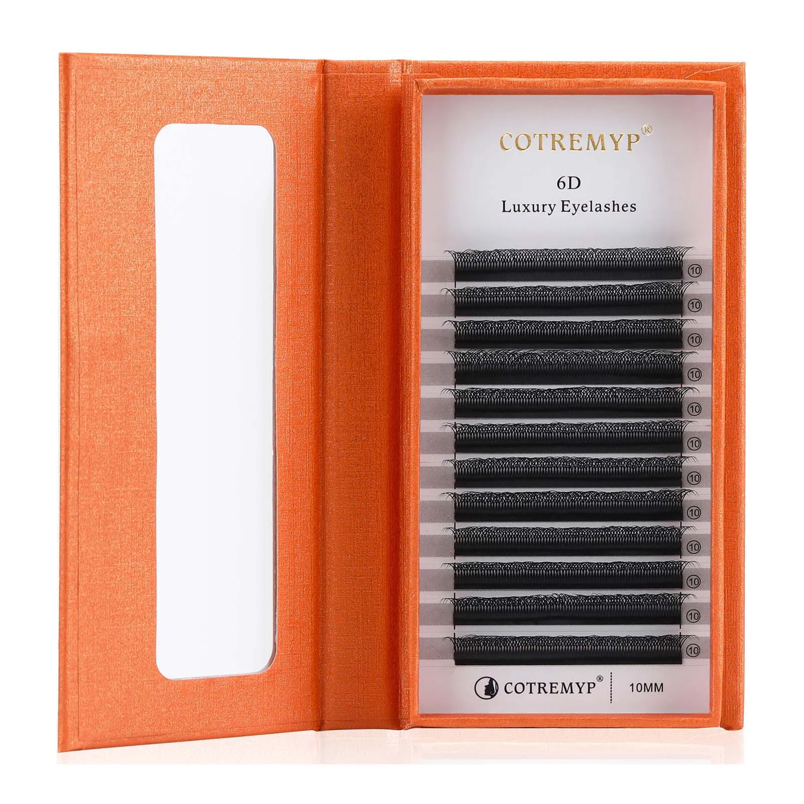 6D Mink Individual Lashes W Shape Automatic Flowering Bloom Premade Fans Eyelash Extensions Natural Soft Light Full Dense