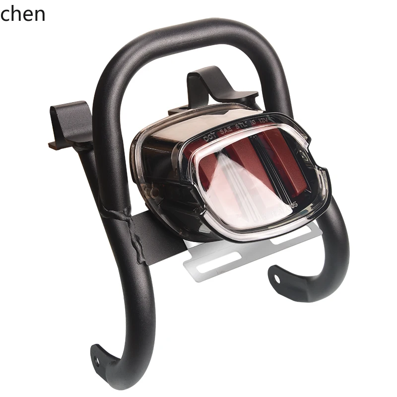 

ZML Compatible Modification Accessories Retro Tail Rack Rear Armrest Brake Tail Light