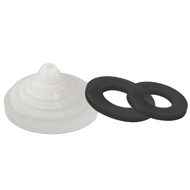 20PCS M2 M3 M4 M5 M6 M8 M10 M12 M14 M16 M18 M20 M22 White Nylon Washer Plastic Insulation Flat Gasket Spacer Seals Rubber Washer