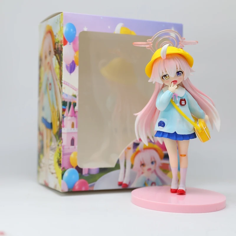 21 سنتيمتر الأزرق الأرشيف تاكاناشي هوشينو أنيمي الشكل Ichinose Asuna/Arona/Asuma Toki/Sunaookami Shiroko عمل نموذج لجسم دمية لعبة