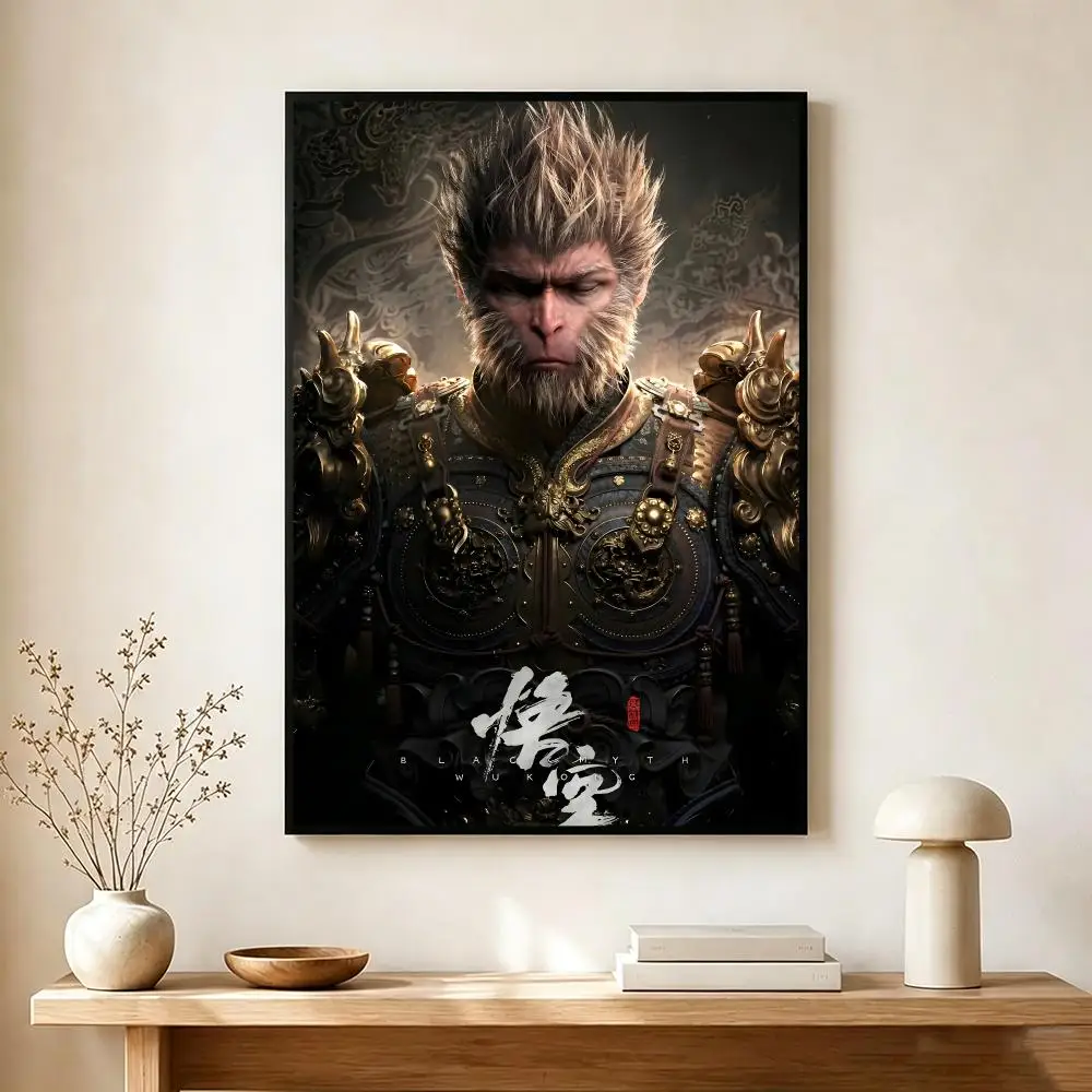 epic game B-Black Myth Wukong Poster Modern Home Decoration Interior Design & Contemporary Wall Art Collection
