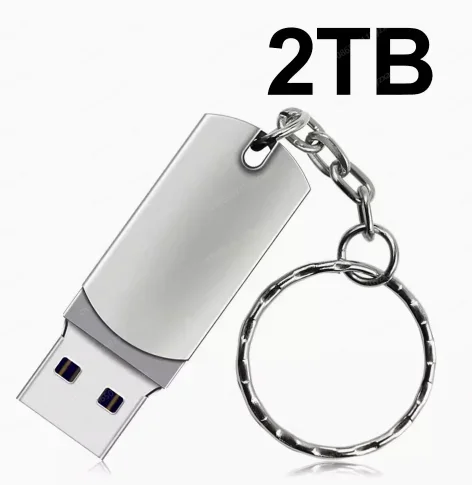 USB 3.0 Pendrive 2TB Metal High Speed Flash