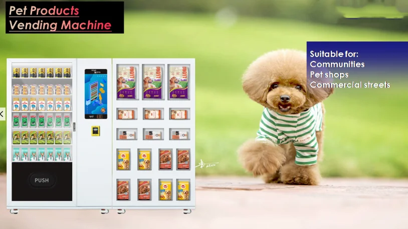 Dog Cat Pet Products Vending Machine Smart Vending Machine