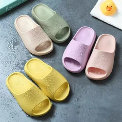 Slippers For Four Season Girls Boys Baby Mini Beach Designer Fur Slides Sandal Flat Pool Water EVA Home Shoes For Kids Toddler